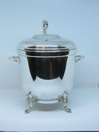 Vintage Sheridan Silver Plated Ice Bucket 2