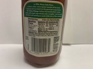 6 x H.  J.  Heinz Vintage 1896 Ketchup Recipe Regular 14 Oz (84oz Total) 2