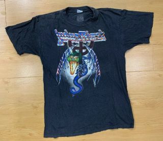 Vintage 1991 Judas Priest Painkiller Tour Graphic T - Shirt