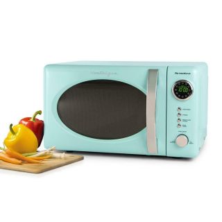 Retro Microwave Oven Aqua Turquoise Teal Vintage Style Countertop Counter Top 3