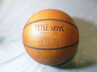 Vintage Wilson Nba Official Basketball - - Lawrence O 