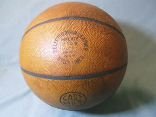 VINTAGE WILSON NBA OFFICIAL BASKETBALL - - LAWRENCE O ' BRIEN - CAST BILT made in USA 3