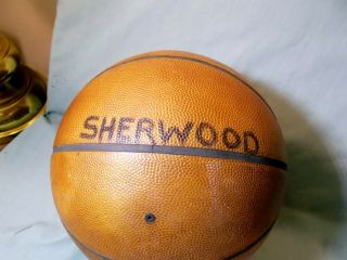 VINTAGE WILSON NBA OFFICIAL BASKETBALL - - LAWRENCE O ' BRIEN - CAST BILT made in USA 5