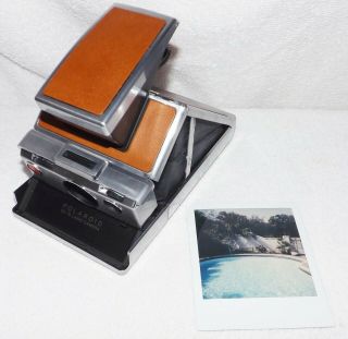 Classic Vintage Polaroid Sx - 70 Land Camera In