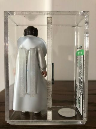 VINTAGE 1977 KENNER STAR WARS ACTION FIGURE PRINCESS LEIA LOOSE AFA U85 HK COO 2