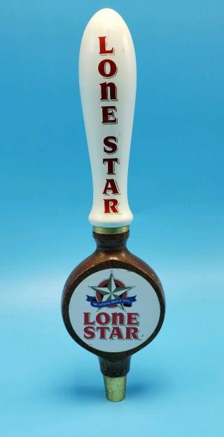 Vintage Lone Star Beer Wooden Keg Tap 11 " Handle