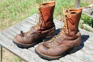Vintage 1993 Wesco 75th Anniversary Logger Boots 9 D