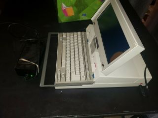 Ibm Vintage Laptop Pc Convertible (m5140),  Power Supply,  Powers On Bad Spot O