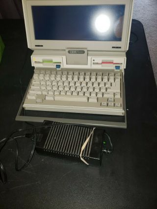 IBM vintage Laptop PC Convertible (m5140),  Power Supply,  Powers on Bad spot o 3