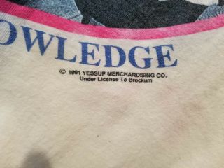 Van Halen Shirt VTG 1991 For Unlawful Carnal Knowledge 1990 ' s poundcake large 2