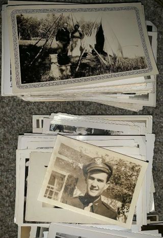 Vintage Photos 1200 Black And White Assorted Sizes And Ages 2