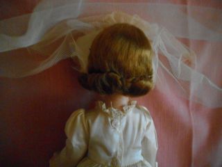 1950 ' s Vintage ROBERTA Bride Wedding Doll - Curlers - Box 6
