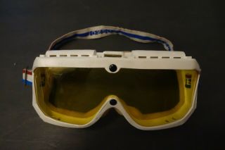 Vintage Loubsol Ski Goggles From France - Yellow Lens - Star Wars Cosplay