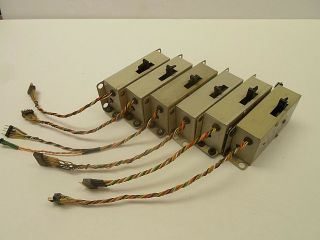 Collectable Vintage Bonner Radio Control Reed Type Multi Control Servos