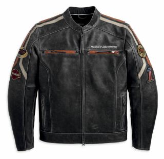 Men Real Leather Motorbike Motorcycle Biker Black Vintage Style Harley Jacket