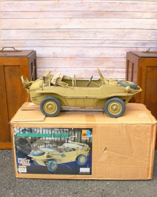 Dragon Wwii German Schwimmwagen Model Type 166 Dx07 1:6 Scale Jeep Car Rare