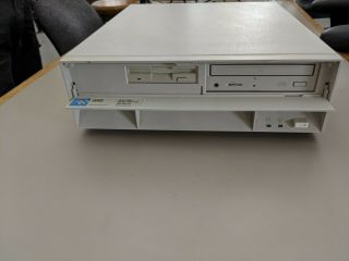 Vintage IBM PS/1 Desktop - 486SX 25MHz 129MB HDD 12MB Memory Win 3.  1 ISA 3