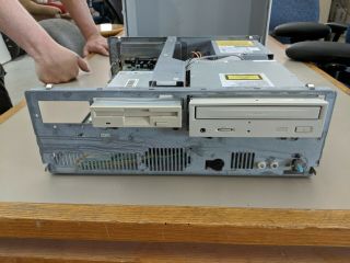 Vintage IBM PS/1 Desktop - 486SX 25MHz 129MB HDD 12MB Memory Win 3.  1 ISA 5