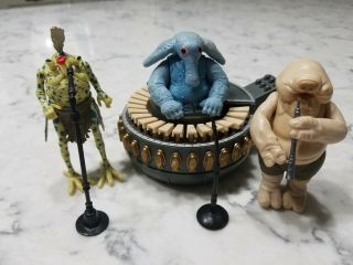 Vintage 1983 Rebo Band Complete Rotj Star Wars Kenner Max Droopy Sy Snootles