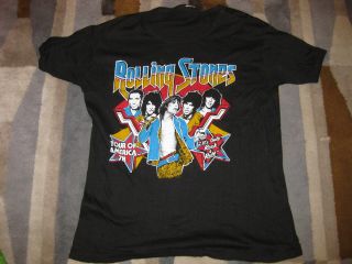 Rolling Stones 1978 78 Tour Of America Shirt Vintage Vtg Rare