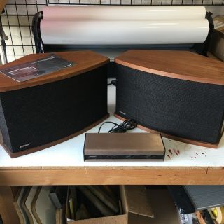 Vintage Bose 901 Series V Speakers W/active Equalizer
