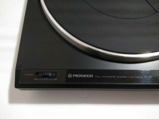 Vintage Pioneer PL - 560 Vinyl Record Full - Automatic Stereo Turntable & Dust Cover 6