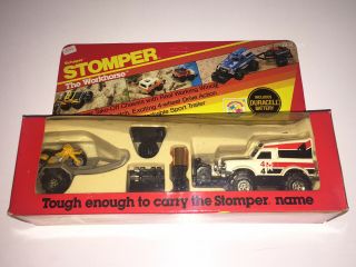 Schaper Stomper | Workhorse Datsun 4x4 3 Wheeler Trailer 1985 | Mib Vintage