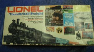 Lionel Thunderball Freight Train Set - Lionel Train Set - Vintage Lionel Train Set