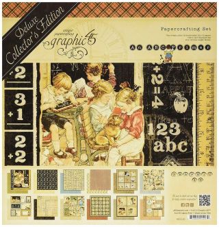 Graphic 45 An Abc Primer 12x12 Deluxe Collector 