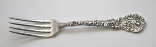 Antique Rare 1888 Gorham Versailles Sterling Silver 6 3/4 " Fork 52g Monogrammed