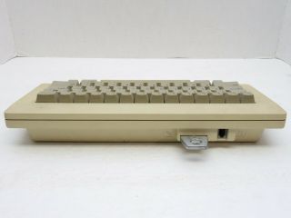 Vintage Apple Keyboard Model M0110 Made in USA Macintosh 128 512 Plus WITH LOCK 4