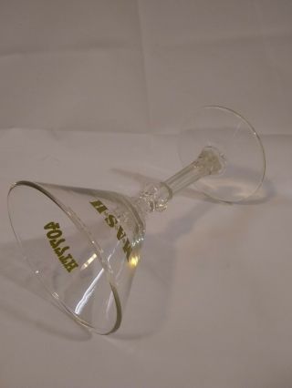 Set of 4 Vintage MASH Martini Glasses M A S H / 4077th 4