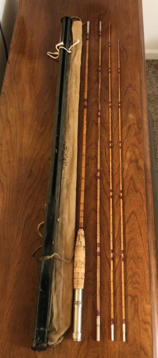 “the Johnson Rod” 9’6” Vintage Bamboo Fly Fishing Rod
