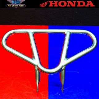 1988 Honda Trx250r Vintage Fresh Chrome/polish Front Bumper Grab Bar Guard