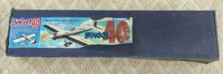 Rare Vintage Ace R/c Doc Mathews Bingo R/c Airplane Kit Nib