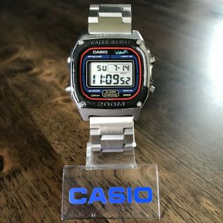 Rare Vintage 1987 Casio Dw - 1500 200m Diver Watch Marlin Made In Japan Module 690