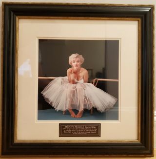 Marilyn Monroe " Ballerina Series " Greene Photo Print Rare Beautifully Framed