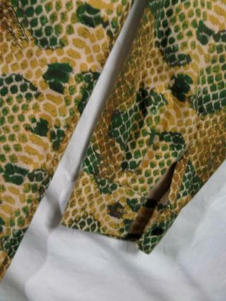 vintage SNAKESKIN made in USA chamois CAMO shirt XL illusions hunting supreme 4