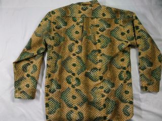 vintage SNAKESKIN made in USA chamois CAMO shirt XL illusions hunting supreme 8
