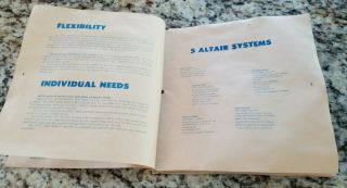 WOW MITS Altair 8800 Computer Systems Brochure 1974 - S100 vintage 3