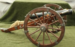 Black Powder Cannon,  Civil War Cannon.  Signal Cannon