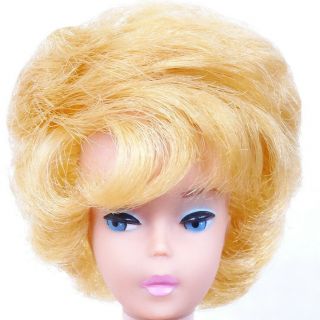 Htf Stunning Vintage White Ginger Bubble Cut Barbie Doll