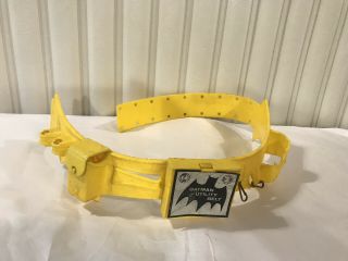 Vintage 1966 Ideal Toy Batman Utility Belt