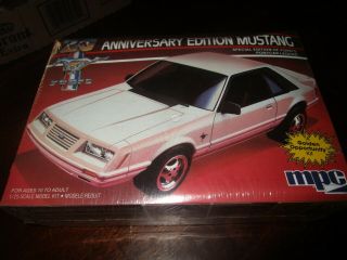 20th Anniversary Edition Mustang Model Kit Mpc Factory