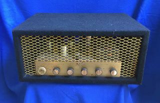 Vintage Tube Amp Bogen Db20 Mono Amplifier Gig Cabinet/chassis For Guitar