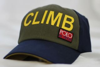 Polo Ralph Lauren Hi Tech Climb Hat Stadium Cp93 Strapback Vintage Sport Hiking