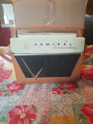 Vintage Admiral Transistor Radio Roto - Scope