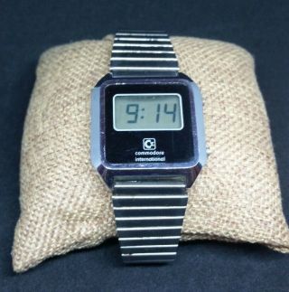 Vintage Commodore International Watch Cbm 1970 