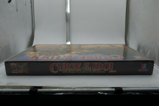 VINTAGE 1990 Curse Of The Idol Board Game Milton Bradley 3