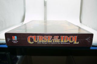 VINTAGE 1990 Curse Of The Idol Board Game Milton Bradley 4